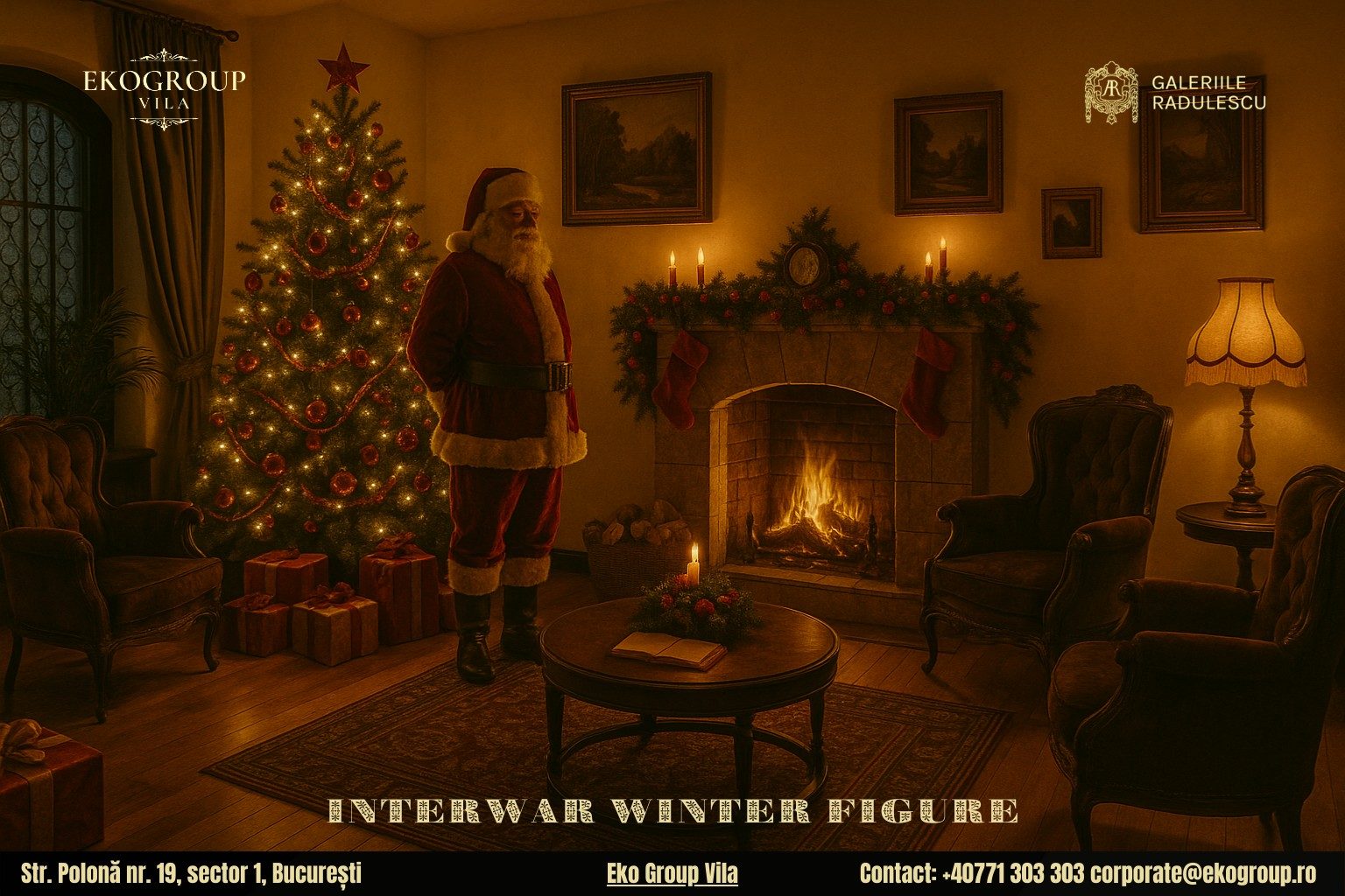 Legenda lui Moș Crăciun și farmecul Crăciunului anilor '30 la Eko Group Vila 3 Legenda lui Moș Crăciun și farmecul Crăciunului anilor ’30 la Eko Group Vila